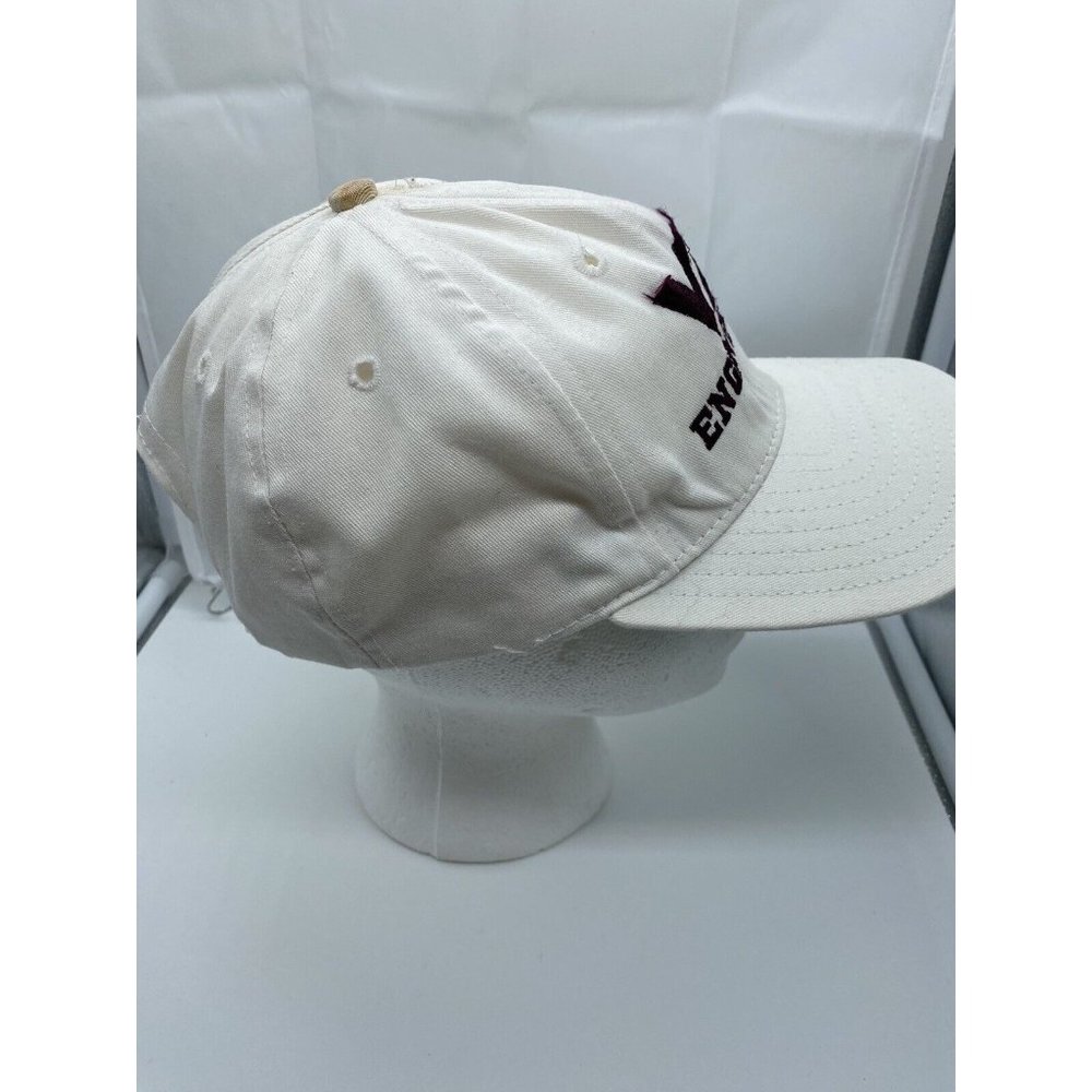 Virginia Tech Engineering White Adjustable Baseba… - image 3